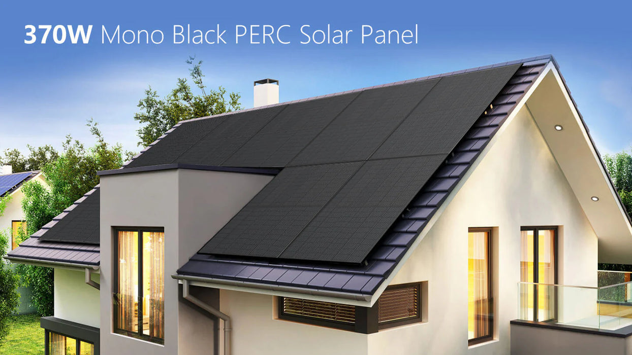 SunGoldPower 370W Mono Black Perc Solar Panel Full Pallet (32 PANELS) - Watt Warehouse