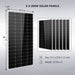 SunGoldPower Off-Grid Solar Kit 4000W Inverter 12VDC 120V/240V LiFePO4 Battery 1200 Watt Solar Back Up SGK-PR4S - Watt Warehouse