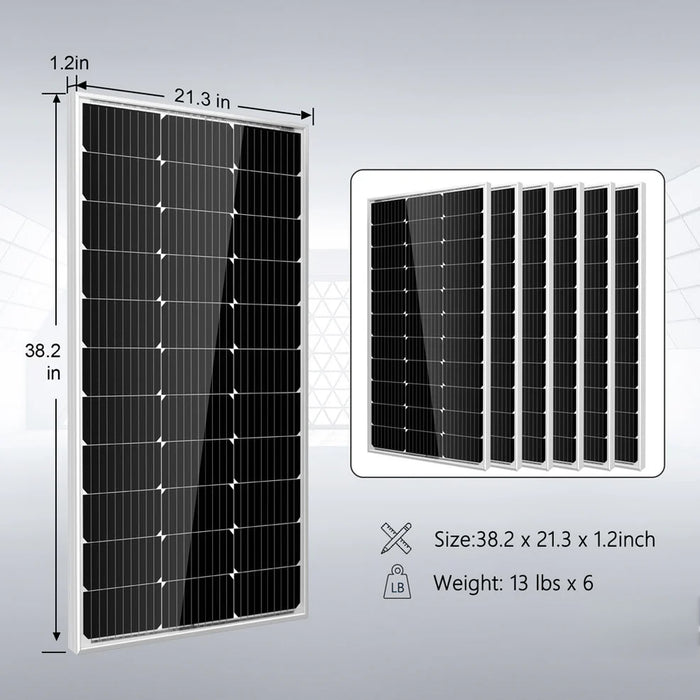 SunGoldPower Off-Grid Solar Kit 3000W Inverter 12VDC 120V Output (2x 200AH LifePO4 Battery) 600 watt Solar Back Up SGK-PRO3 - Watt Warehouse