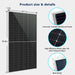 SunGoldPower 560W Bifacial Perc Solar Panel Full Pallet (32 PANELS) - Watt Warehouse