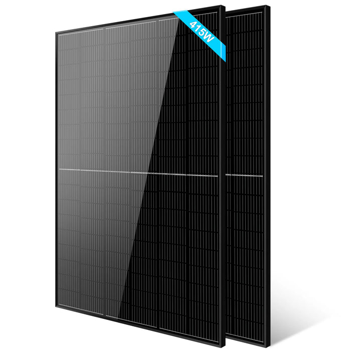 SunGoldPower 415W Mono Black Perc Solar Panel Full Pallet (32 PANELS) - Watt Warehouse