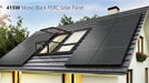 SunGoldPower 415W Mono Black Perc Solar Panel Full Pallet (32 PANELS) - Watt Warehouse